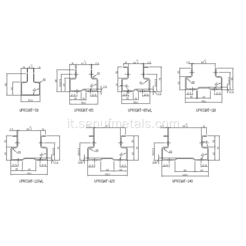 Macchina per la produzione di scaffalature mobili e macchina per la formatura di pali